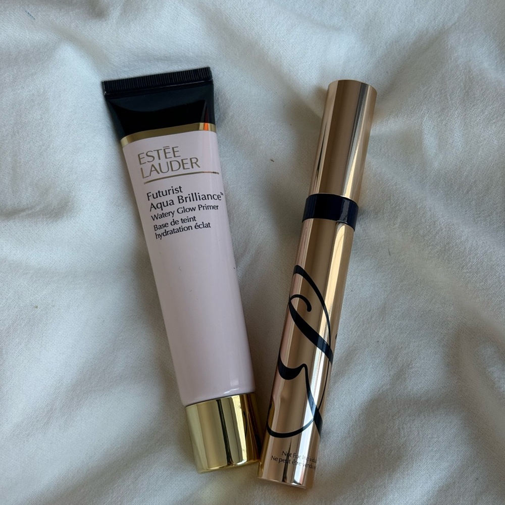 Estee Lauder Futurist Aqua Brilliance Primer &  Eye lash mascara